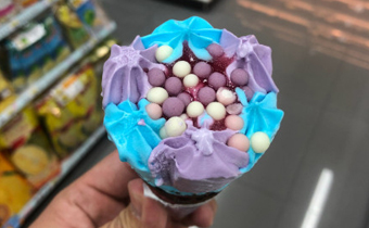 泰国可爱多独角兽甜筒冰淇淋多少钱一个 独角兽可爱多在哪买好吃吗