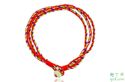 端午节用哪几种颜色的绳子编手链 端午节手链怎么戴2