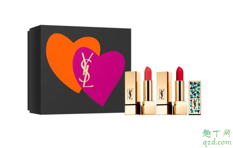 ysl520限定爱心方管口红礼盒多少钱 ysl520爱心方管口红礼盒怎么样5