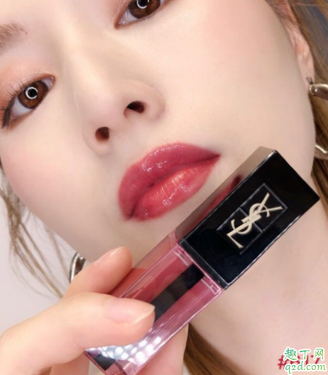 ysl617好看吗 ysl617唇釉试色图6