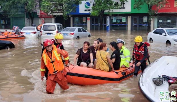 浙江临海利奇马台风最新消息 临海全市被淹图片5