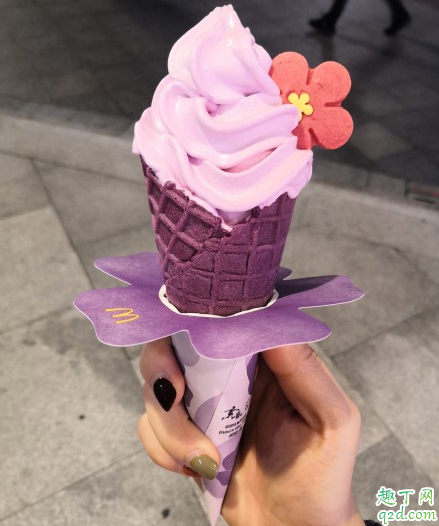 麦当劳紫薯华夫筒多少钱一个 麦当劳紫薯甜筒冰淇淋好吃吗3