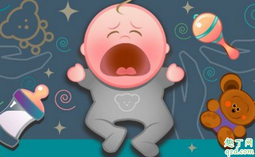 婴儿半夜哭闹怎么回事 宝宝总哭闹是肠绞痛吗3