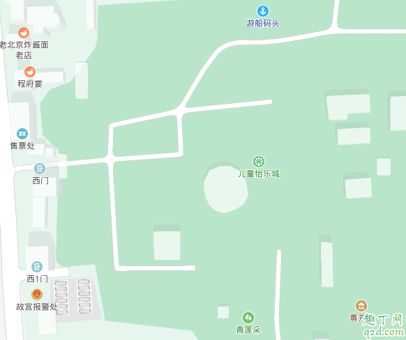 北京中山公园有吃饭的地方吗 北京中山公园能进故宫吗2