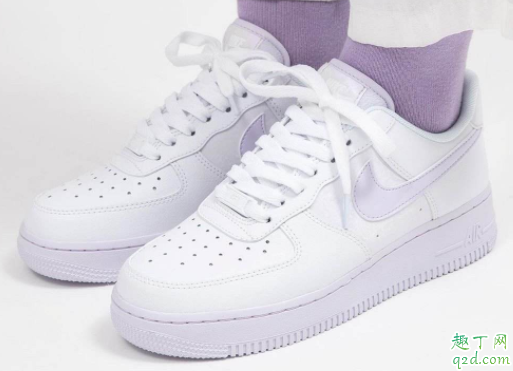Nike Air Force1 新配色香芋紫哪里可以买到Nike Air Force One 淡紫色新鞋