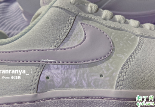 Nike Air Force1新色香芋紫多少钱在哪买 Nike空军一号淡紫色新鞋开箱图5