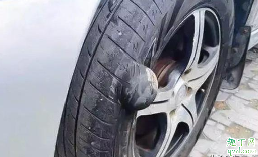 汽车轮胎鼓包要不要紧 如何预防汽车轮胎鼓包 2