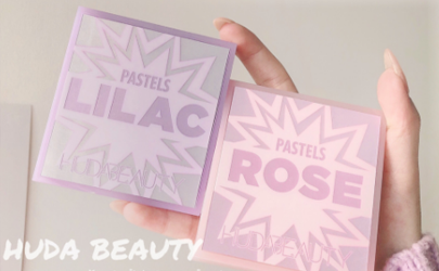 huda beauty眼影盘rose和lilac哪个好看 huda眼影盘rose和lilac试色对比