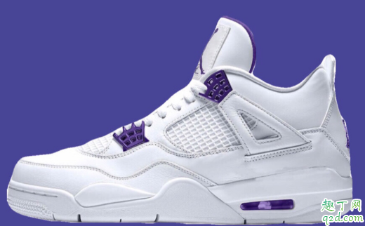 Air Jordan4 Court Purple AJ4白紫多少钱 Air Jordan AJ4白紫值得入手吗1