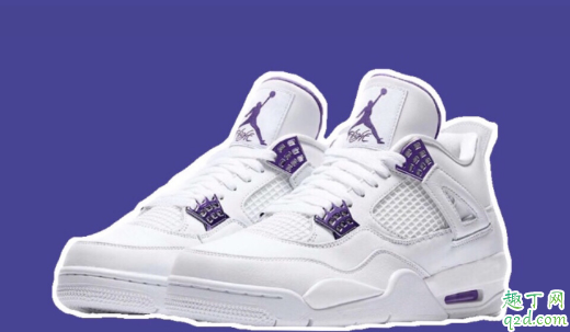 Air Jordan4 Court Purple AJ4白紫多少钱 Air Jordan AJ4白紫值得入手吗2