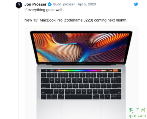 苹果新款MacBook Pro五月会发布吗2020 14英寸苹果MacBook Pro是剪刀键盘吗2
