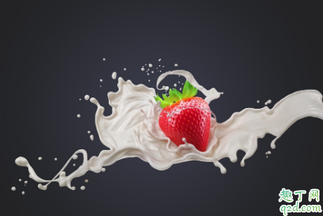 种草莓可以浇牛奶吗 牛奶浇草莓有什么作用2
