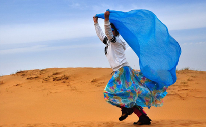 大漠风情体验首选，库布齐沙漠拍照攻略怎么拍