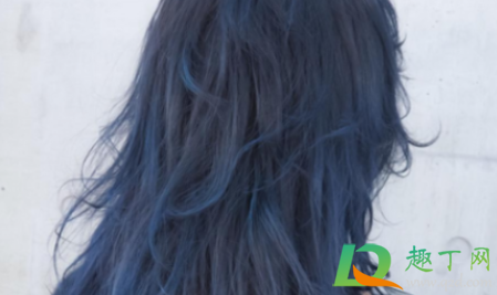 染蓝黑色可以盖白头发吗2