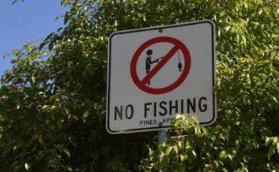 自然河道禁止钓鱼合法吗