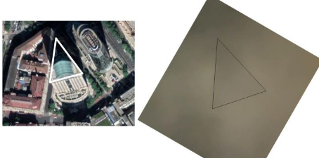 上海外滩三角形不明飞行物是什么3