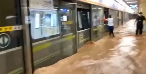 暴雨地鐵站會被淹么2