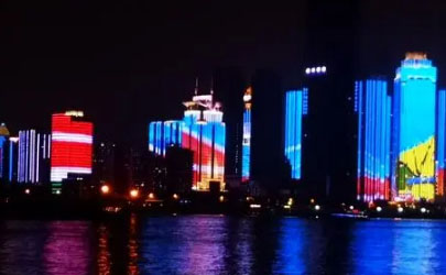 武汉2022年元旦灯光秀几点开始