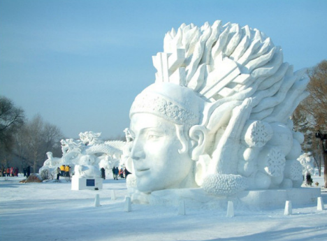 12月份去哈尔滨能看冰雕吗3