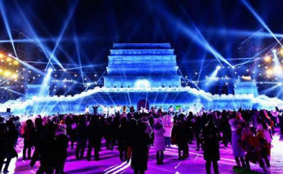 哈尔滨冰雪大世界2022跨年夜开到几点