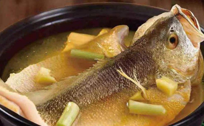 黄花鱼炖汤喝有营养吗