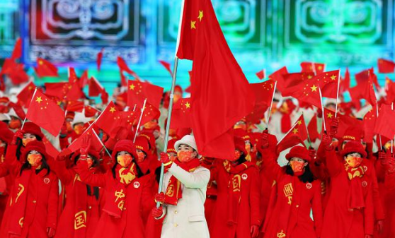 2022冬奥会开幕式中国代表团几点出场2