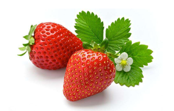 草莓上面是白色的说明没熟吗1