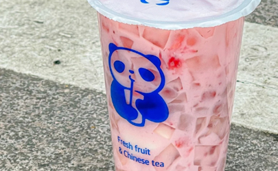 茶百道草莓奶凍好喝嗎