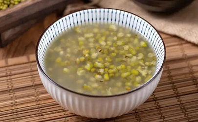 绿豆汤太稠可以直接加水吗