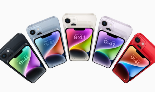 iPhone14颜色共5种配色-新配色紫色取代原有远峰蓝