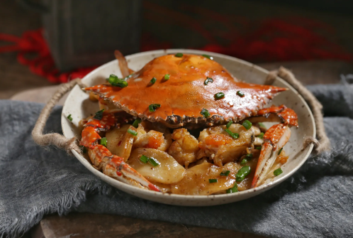 螃蟹|炒螃蟹是公的好还是母的好吃
