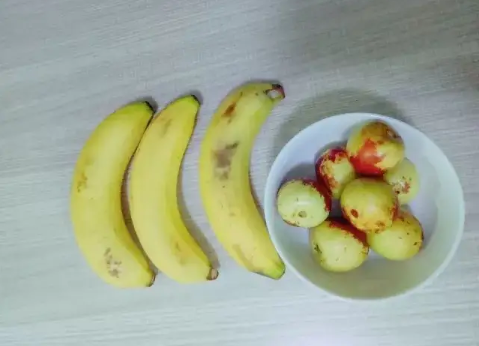 香蕉和冬枣一起吃是什么味道2