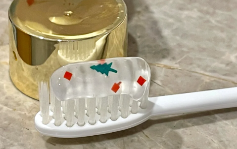 牙膏测男女要放多少牙膏1