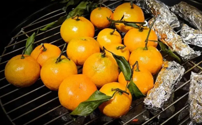 烤箱烤橘子用几度多少分钟