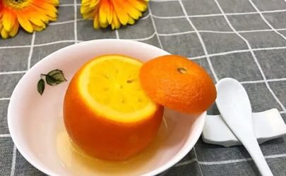 吃盐蒸橙子能吃药吗
