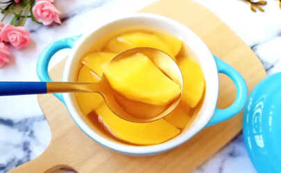 做黄桃罐头的黄桃要用硬的还是软的