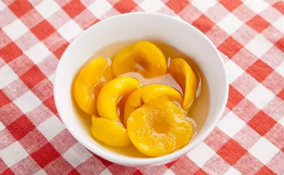 黄桃罐头的黄桃是带毛的还是不带毛的
