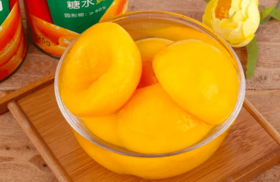 黄桃罐头有白色漂浮物碎了吗适量食用有利于身体健康