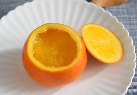 橙子|蒸橙子放盐和冰糖效果一样吗