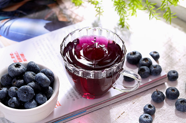 蓝莓榨汁会损坏花青素吗