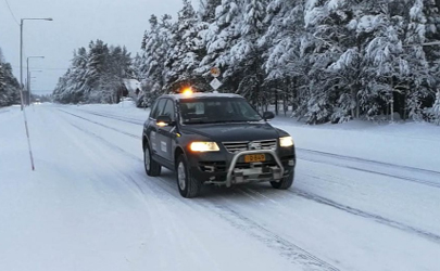 下雪天車牌子被雪遮擋住罰不罰款