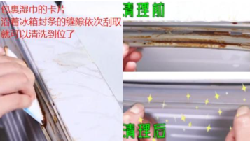 冰箱缝里的霉斑怎么来的 清洁冰箱缝的方法5