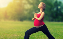 孕妇适当运动助于生产