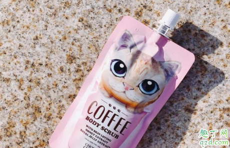 韩国猫咪咖啡磨砂膏怎么样 猫咪咖啡身体磨砂膏使用评测